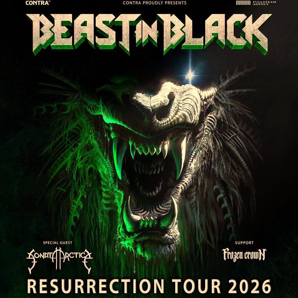 BEAST IN BLACK RESURRECTION TOUR Europe 2026 Setlist Playlist