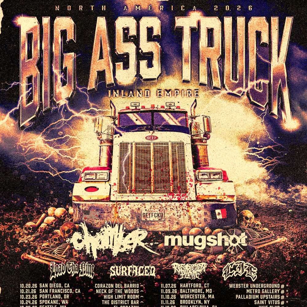 BIG ASS TRUCK Inland Empire US Tour 2026 Setlist Playlist