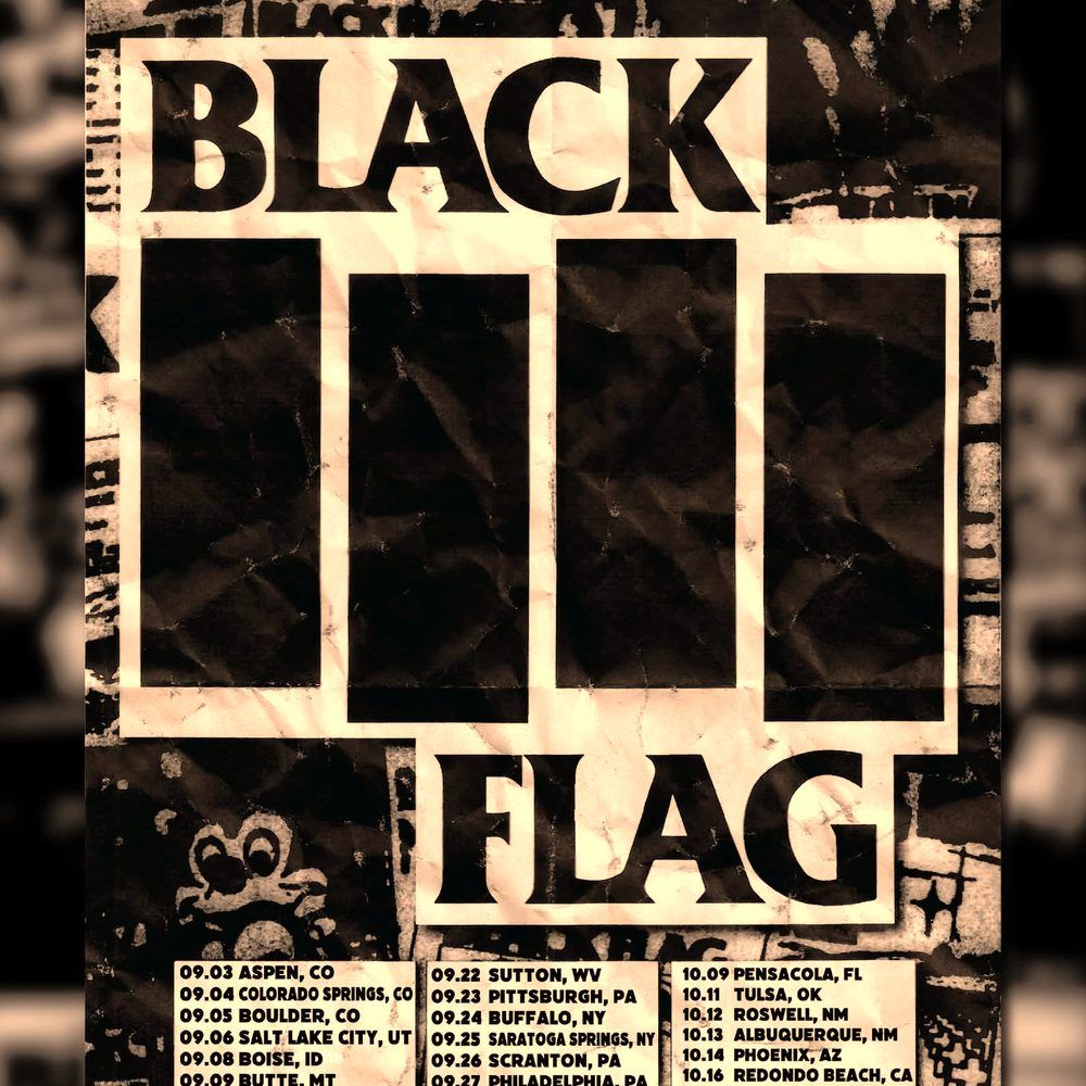 BLACK FLAG US 2026 Setlist Playlist