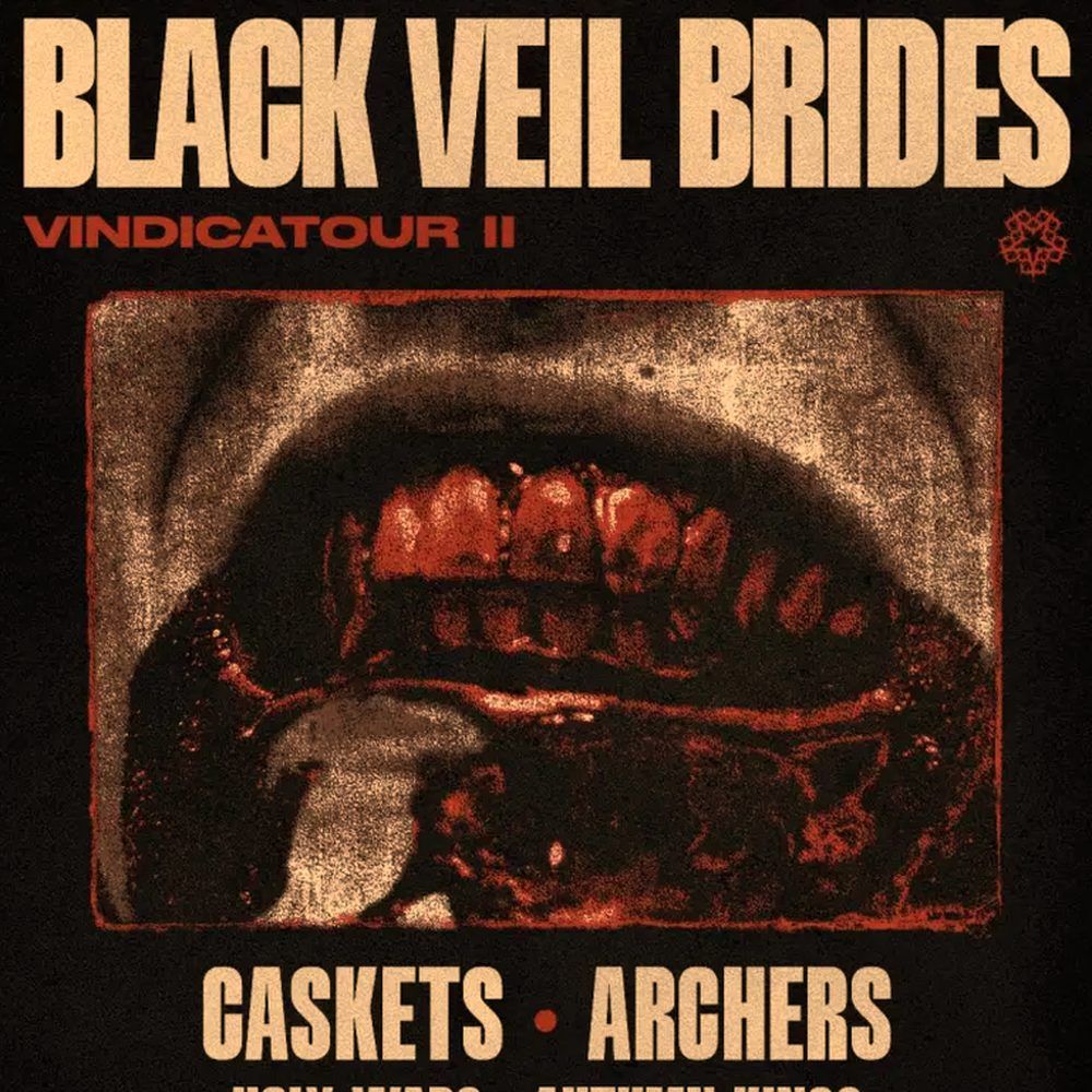 BLACK VEIL BRIDES VINDICATOUR II US TOUR 2026 SETLIST PLAYLIST
