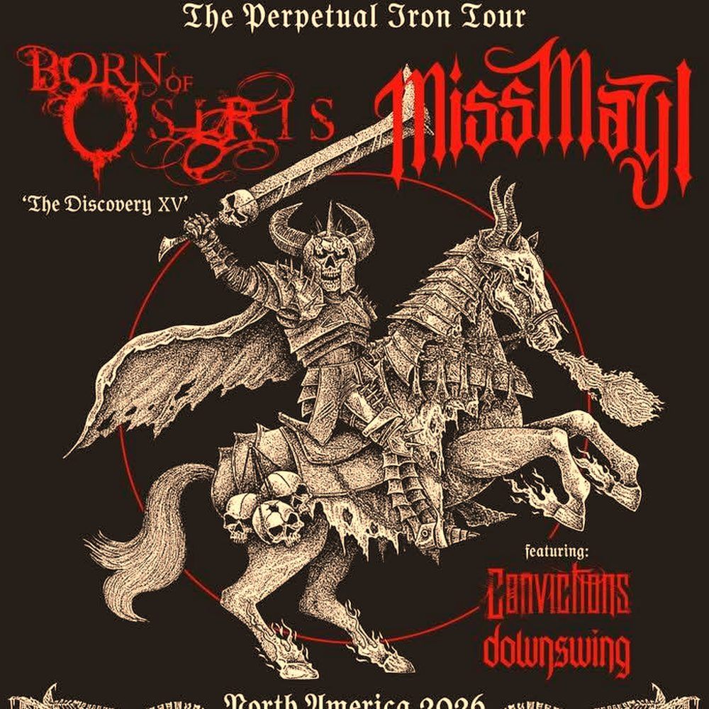 BORN OF OSIRIS & MISS MAY I THE PERPETUAL IRON TOUR North America 2026 Setlist Playlist