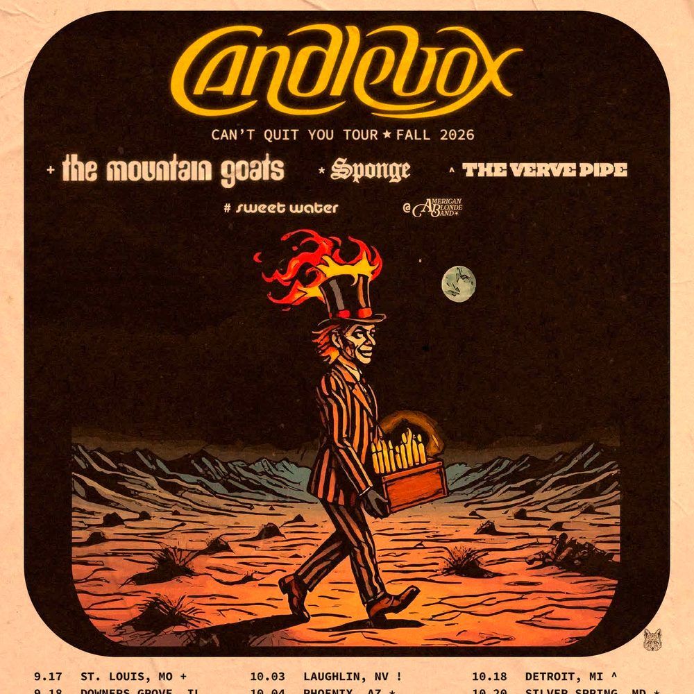 CANDLEBOX CAN'T QUIT YOU TOUR US 2026 Setlist Playlist