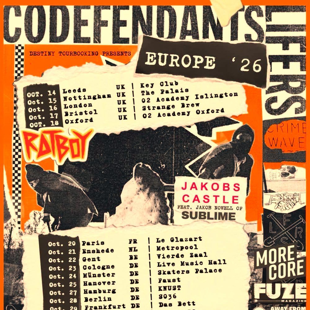 CODEFENDANTS EUROPE '26 2026 Setlist Playlist