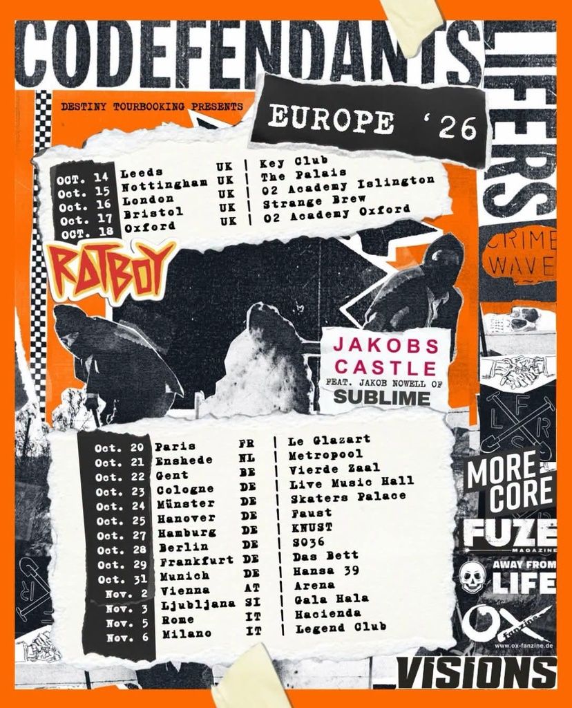 CODEFENDANTS EUROPE '26 2026 Setlist Playlist
