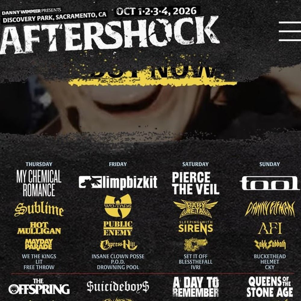 AFTERSHOCK 2024 Sunday Setlist Playlist