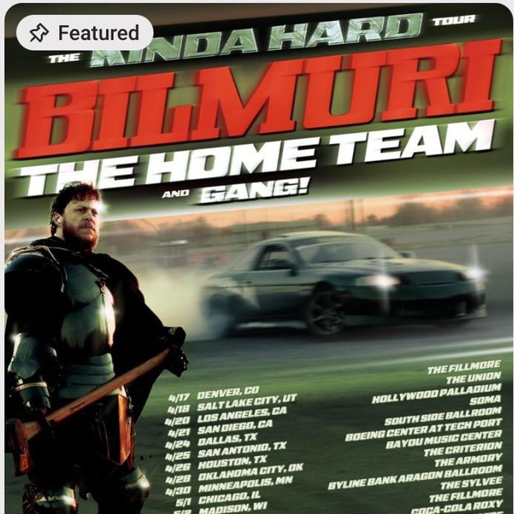 BILMURI Kinda Hard N. American Tour 2nd Leg 2026 Setlist Playlist