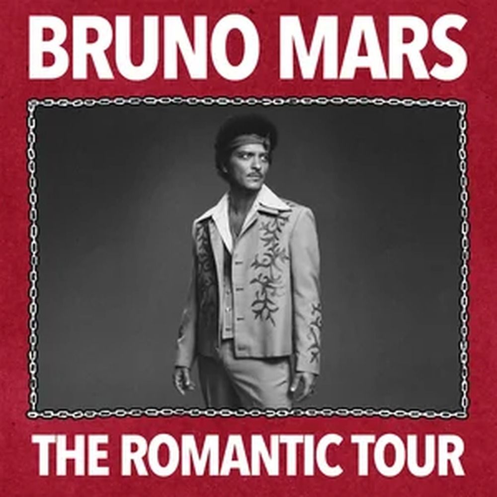 BRUNO MARS The Romantic Tour US 2026 Setlist Playlist