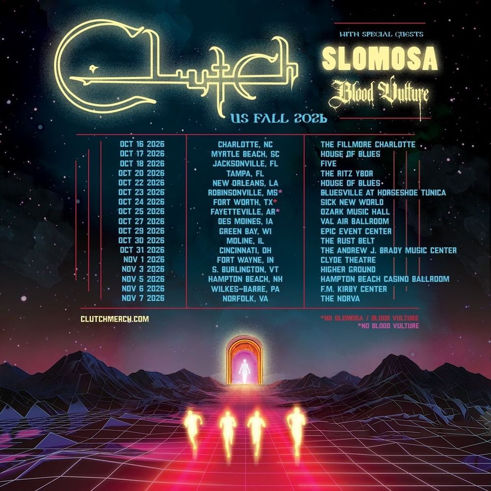 CLUTCH Fortune Tellers Europe 2025 Tour Setlist Playlist