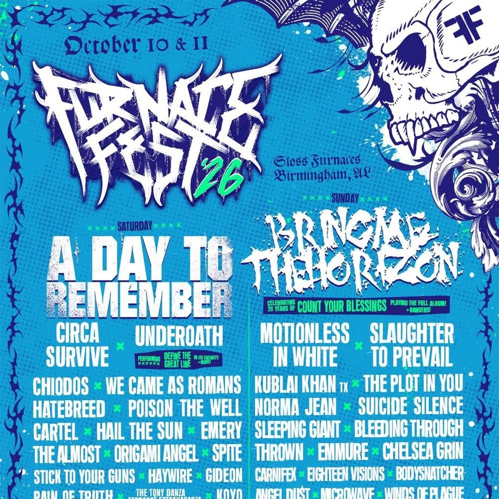 FURNACE FEST 2025 COMPLETE SETLIST PLAYLIST 