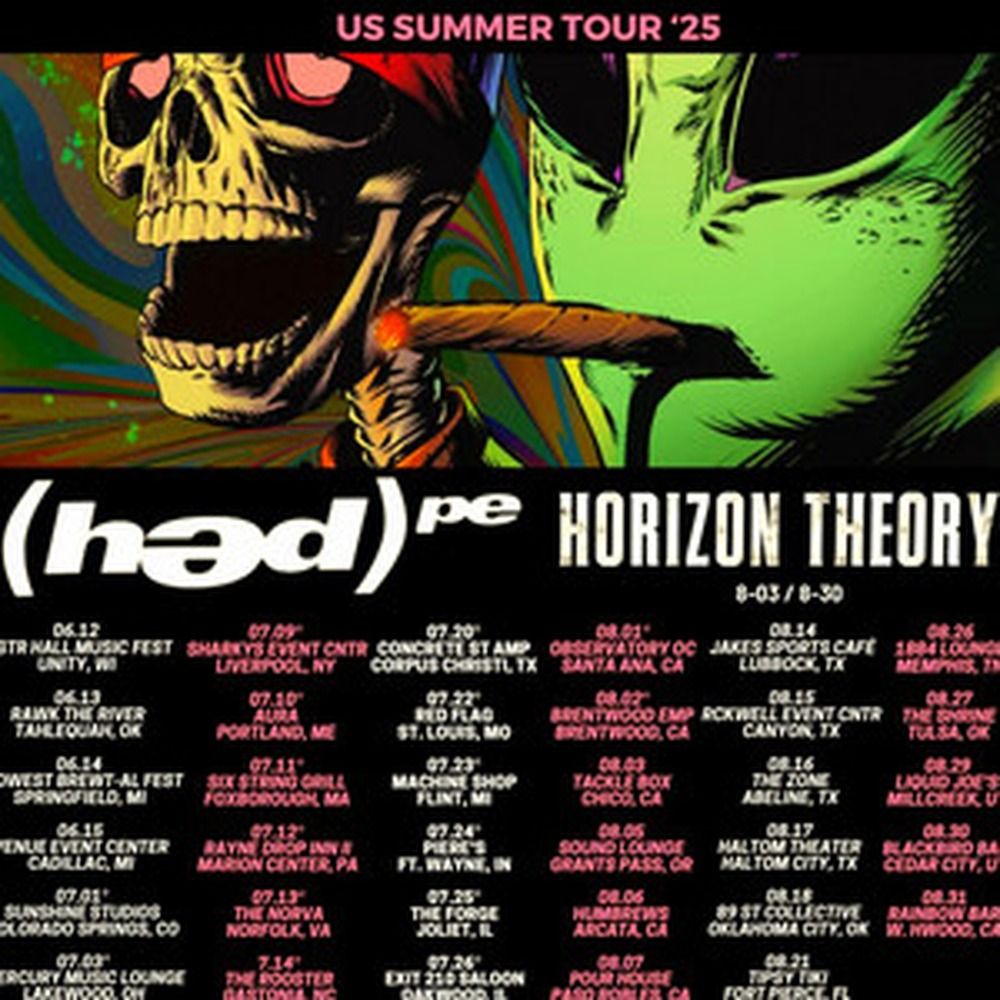 HED(P.E.) / HORIZON THEORY US SUMMER TOUR 2025 SETLIST PLAYLIST