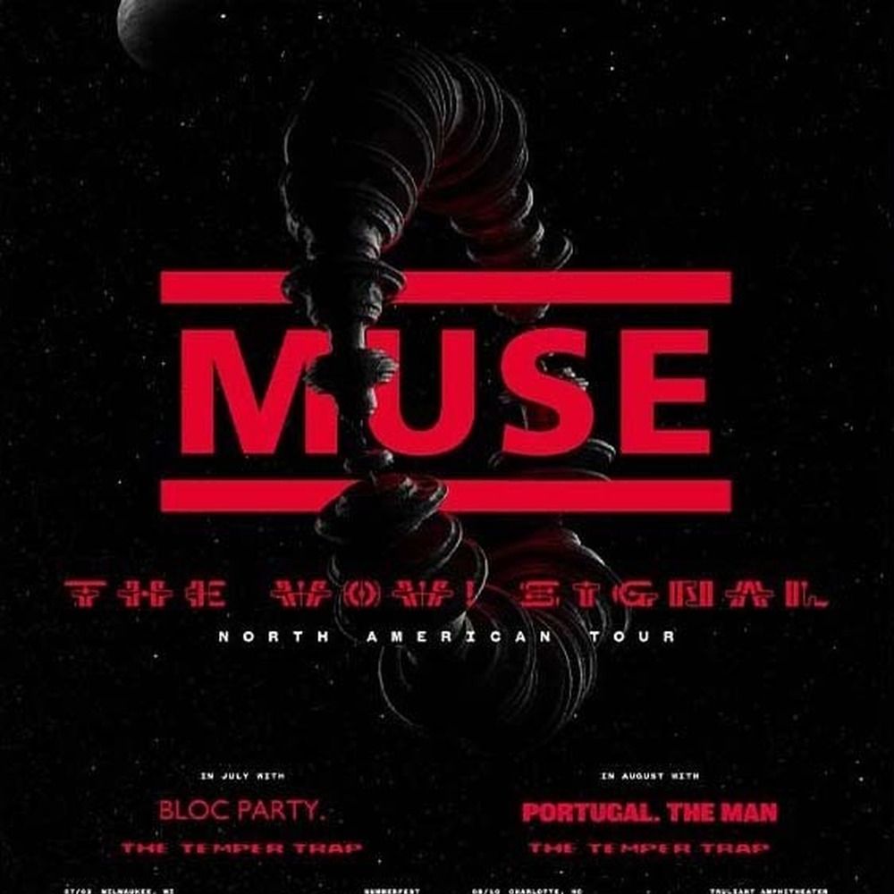 MUSE - The Wow! Signal - N. American Tour 2026 Setlist Playlist