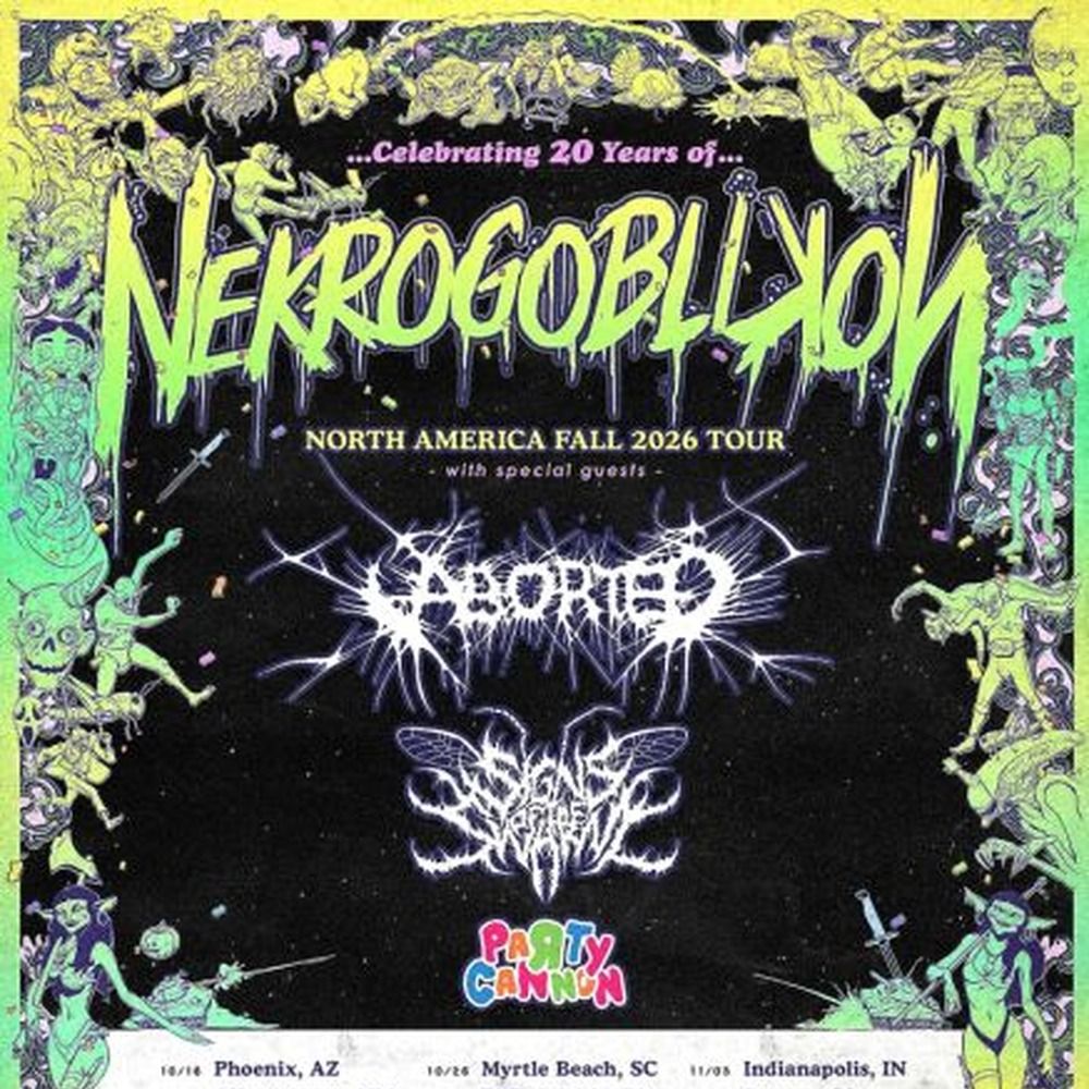 NECROGOBLICON North American Tour 2026 Setlist Playlist