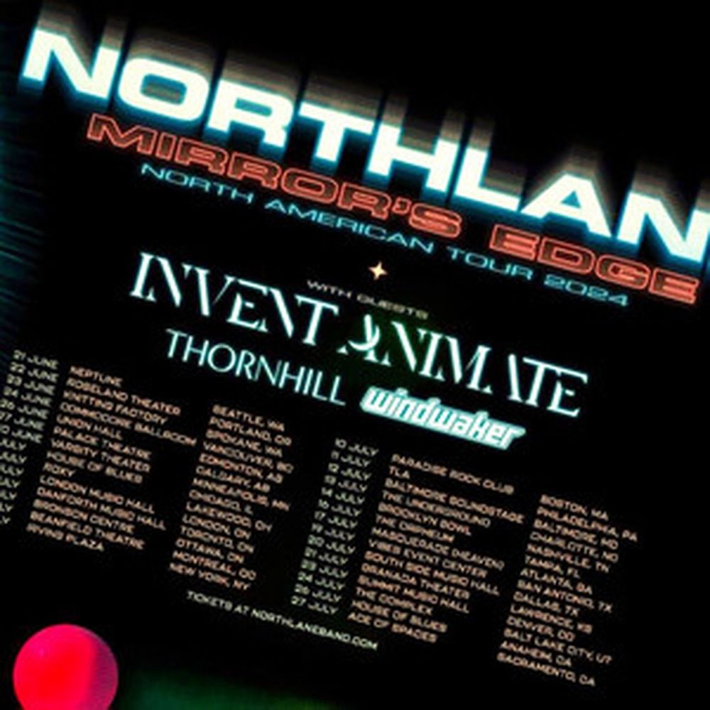 NORTHLANE MIRROR'S EDGE NORTH AMERICAN TOUR 2024 SETLIST PLAYLIST