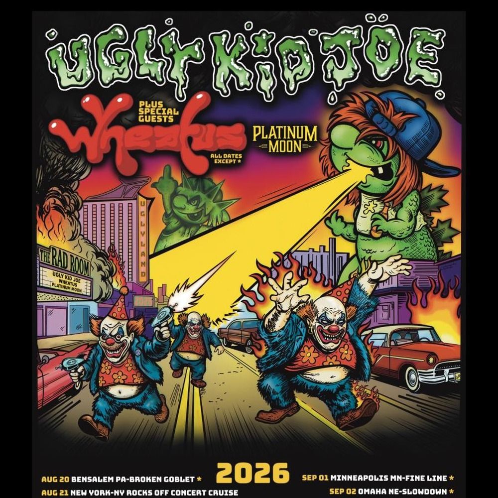 UGLY KID JOE U.S. Tour 2026 Setlist Playlist