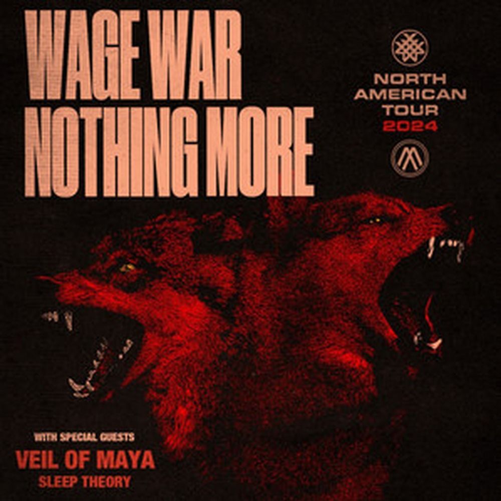 WAGE WAR / NOTHING MORE NORTH AMERICAN TOUR 2024 SETLIST PLAYLIST