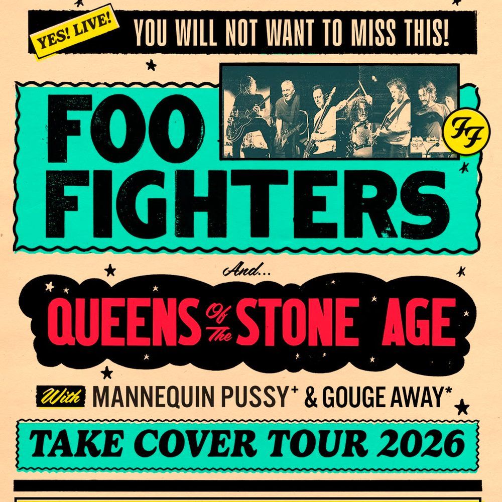 FOO FIGHTERS TAKE COVER TOUR N. America 2026 Setlist Playlist