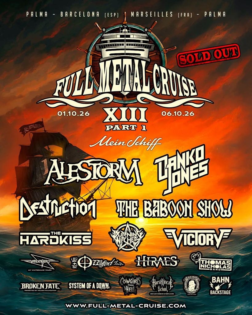 FULL METAL CRUISE XIII PART 1 2026 Complete Setlist Playlist