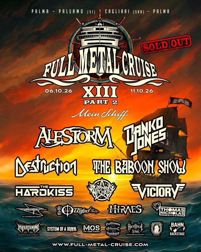 FULL METAL CRUISE XIII PART 2 2026 Complete Setlist Playlist