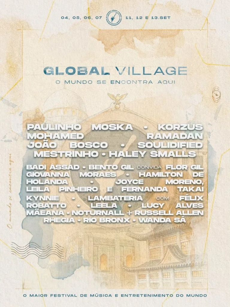 GLOBAL VILLAGE Complete Setlist Playlist