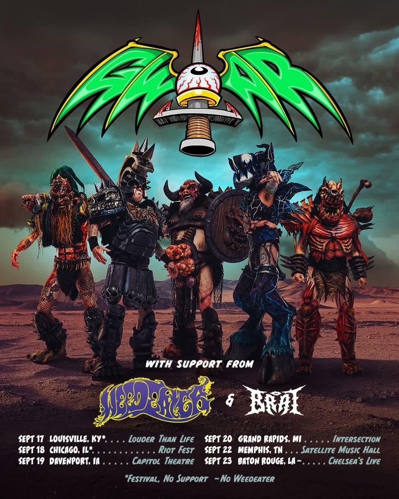 GWAR US 2026 Setlist Playlist