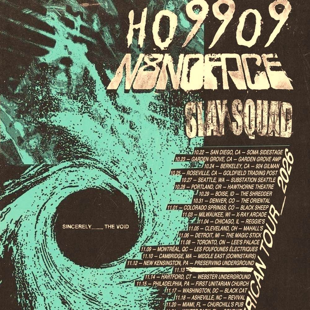 HO99O9 Sincerely___ The Void N. AMERICAN TOUR 2026 Setlist Playlist
