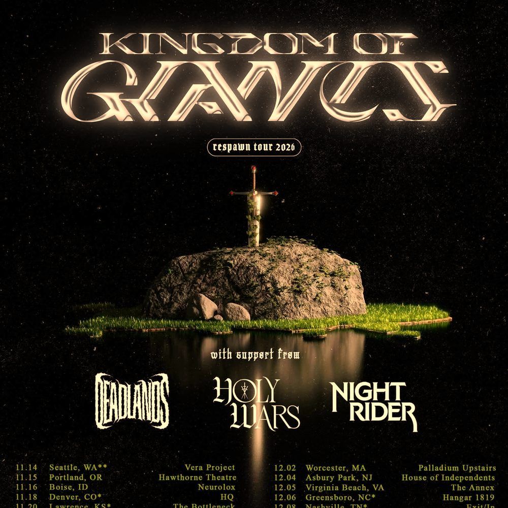 KINGDOM OF GIANTS RESPAWN TOUR 2026 N. America Setlist Playlist