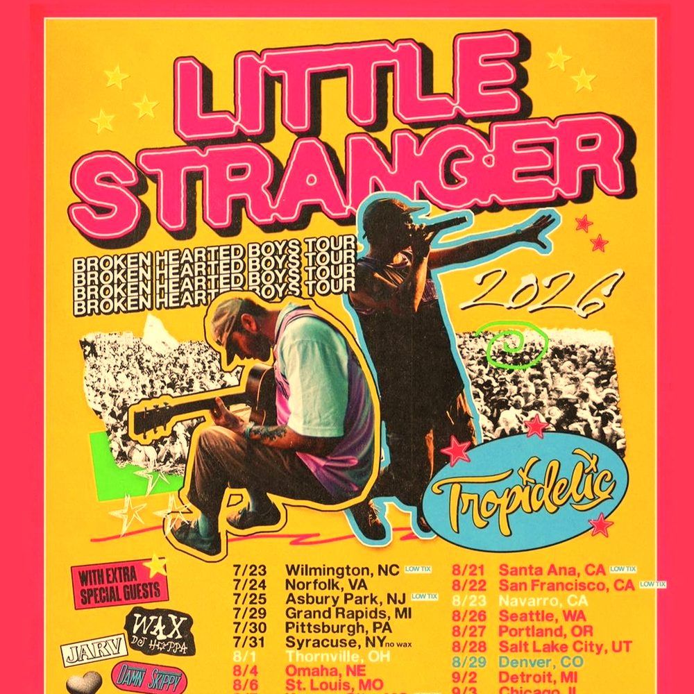 LITTLE STRANGER BROKEN HEARTED BOYS TOUR US 2026 Setlist Playlist