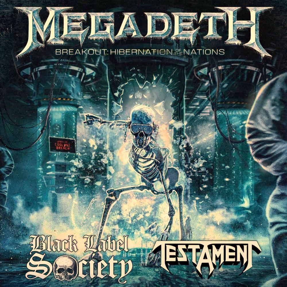 MEGADETH BREAKOUT: HIBERNATION OF THE NATIONS Europe 2027 Setlist Playlist