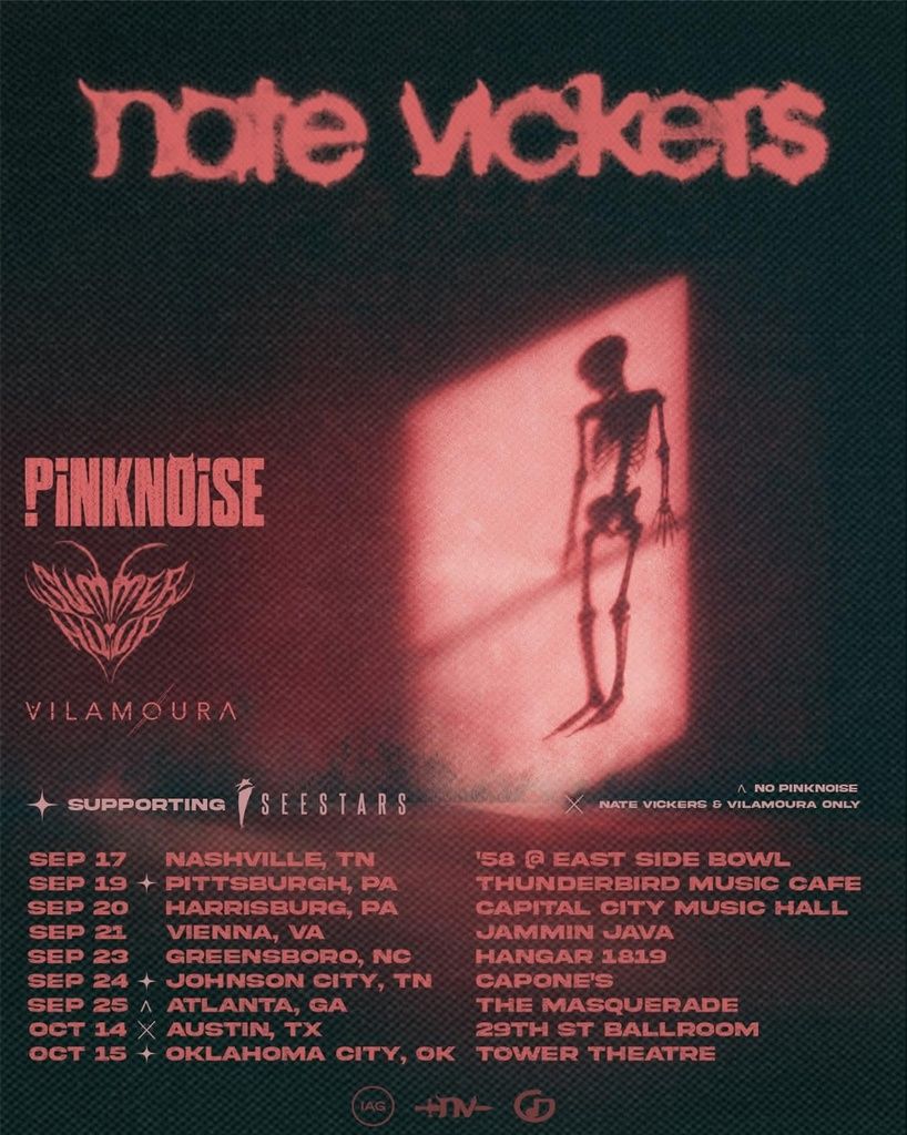 NATE VICKERS US 2026 Setlist Playlist
