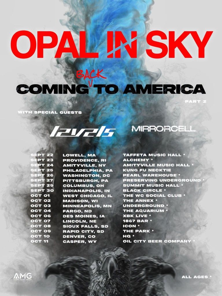 OPAL IN SKY COMING BACK TO AMERICA PART 2 Tour 2026 Setlist Playlist