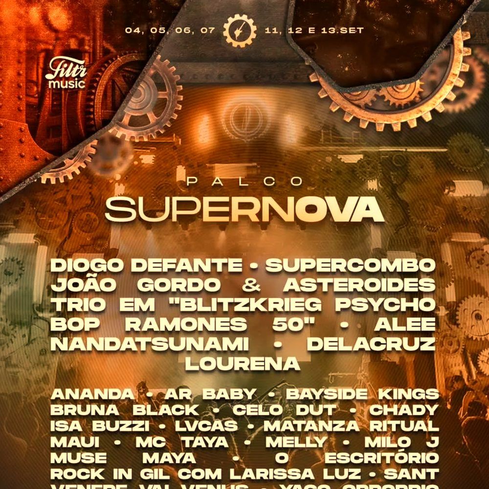 PALCO SUPERNOVA Rock In Rio 2026 Complete Setlist Playlist