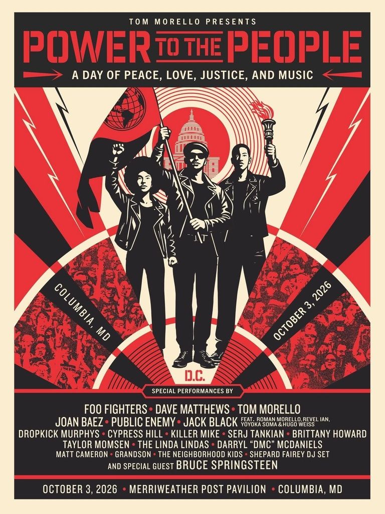 POWER TO THE PEOPLE 2026 Complete Setlist Playlist