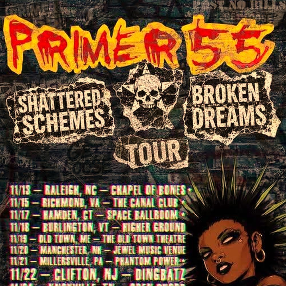 PRIMER 55 SHATTERED SCHEMES BROKEN DREAMS TOUR US 2026 Setlist Playlist