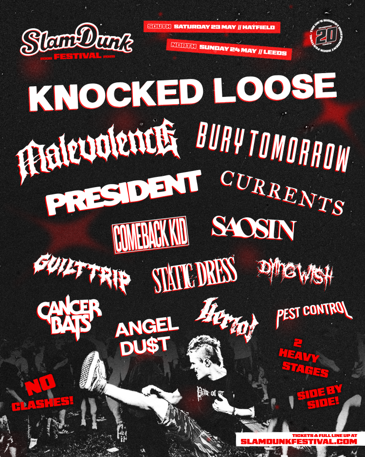 SLAM DUNK 2026 HEAVY STAGES SETLIST PLAYLIST