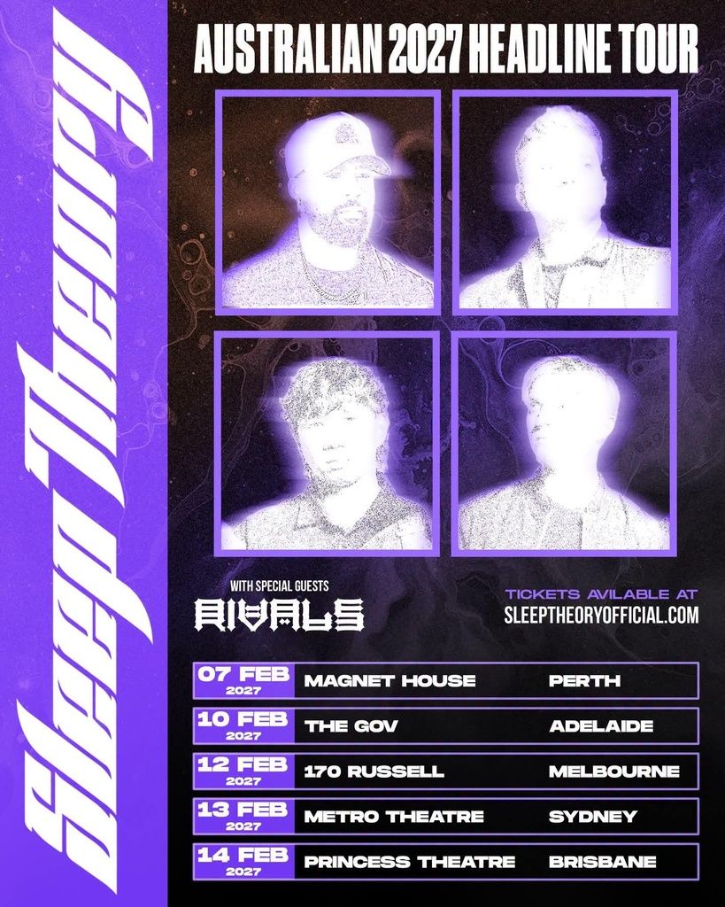 SLEEP THEORY AUSTRALIAN HEADLINE TOUR 2027 Setlist Playlist