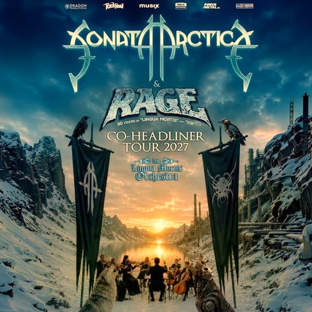 SONATA ARCTICA & RAGE CO-HEADLINER TOUR Europe 2027 Setlist Playlist