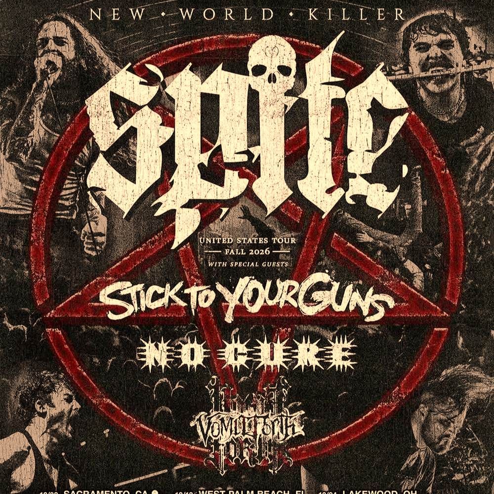 SPITE NEW WORLD KILLER UNITED STATES TOUR 2026 Setlist Playlist