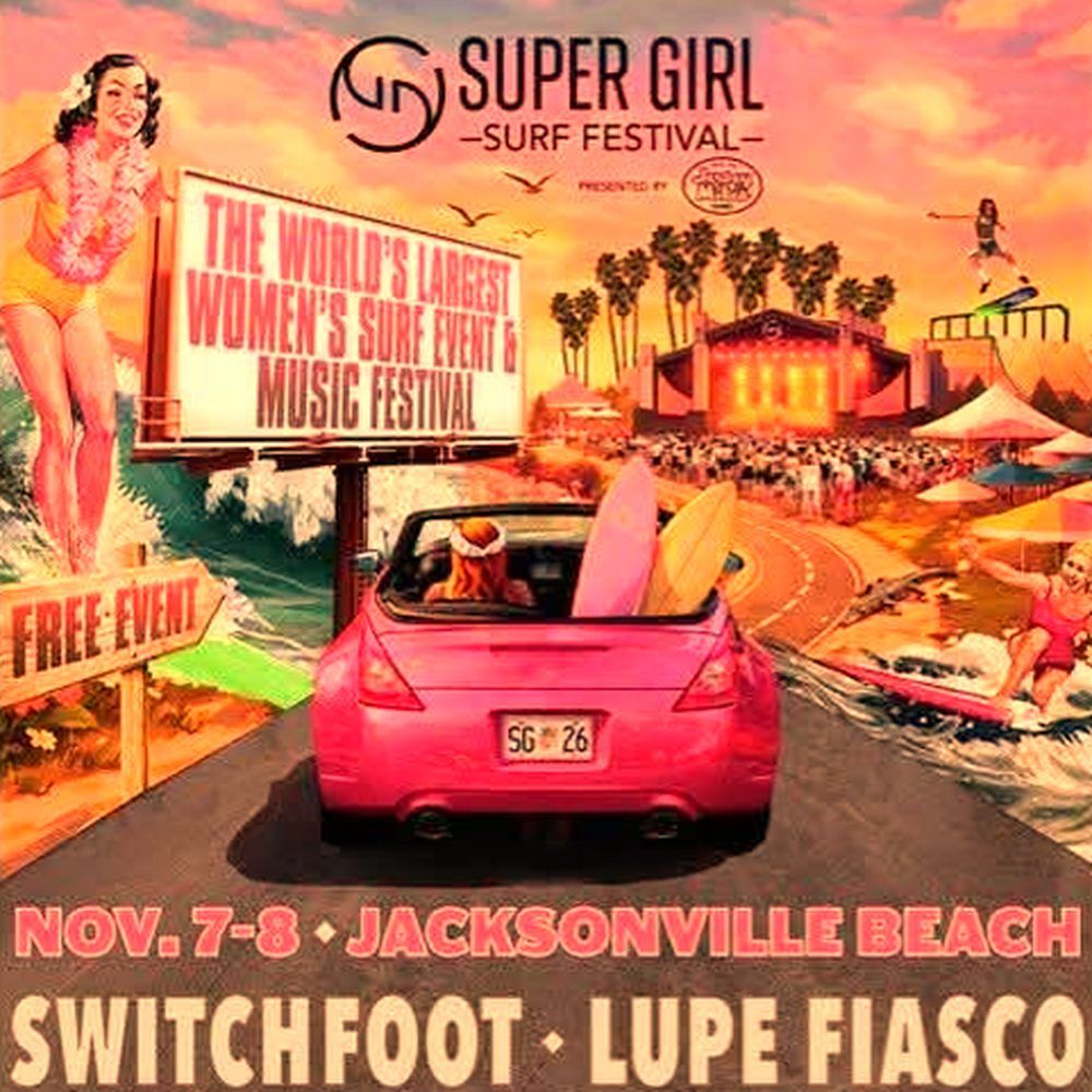 SUPER GIRL SURF FESTIVAL Complete Setlist Playlist