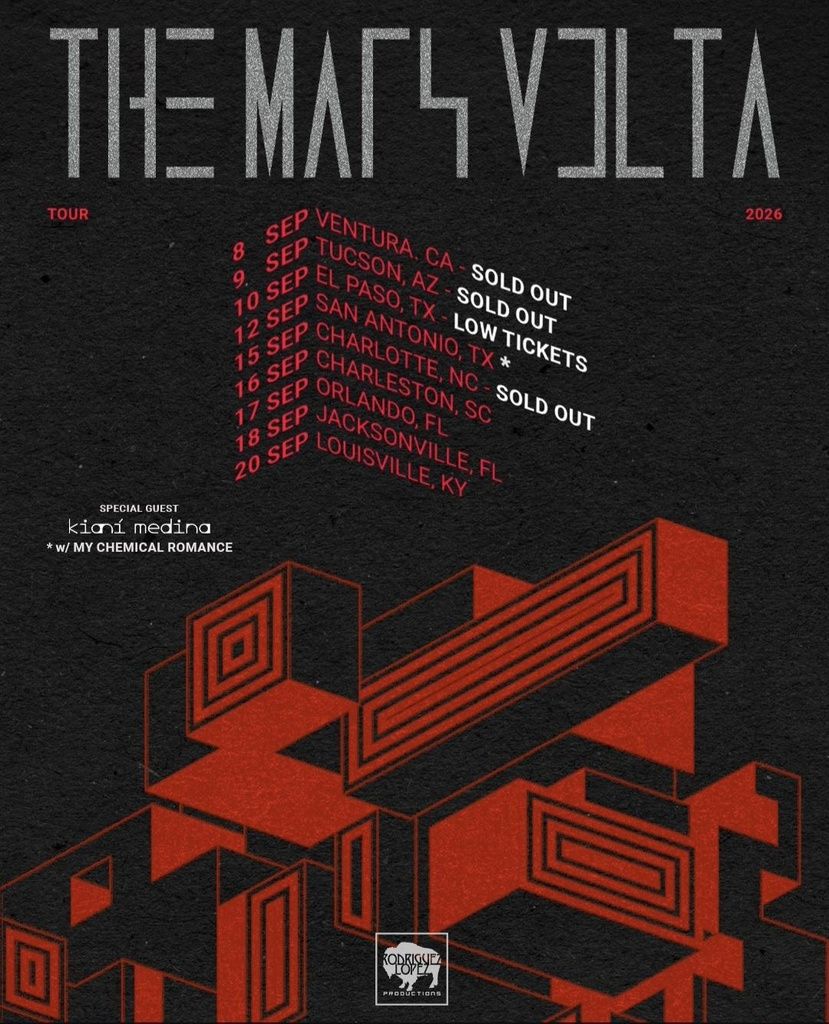 THE MARS VOLTA US 2026 Setlist Playlist