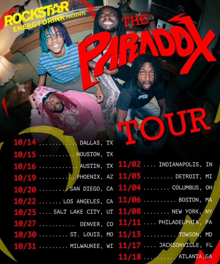 THE PARADOX TOUR US 2026 Setlist Playlist