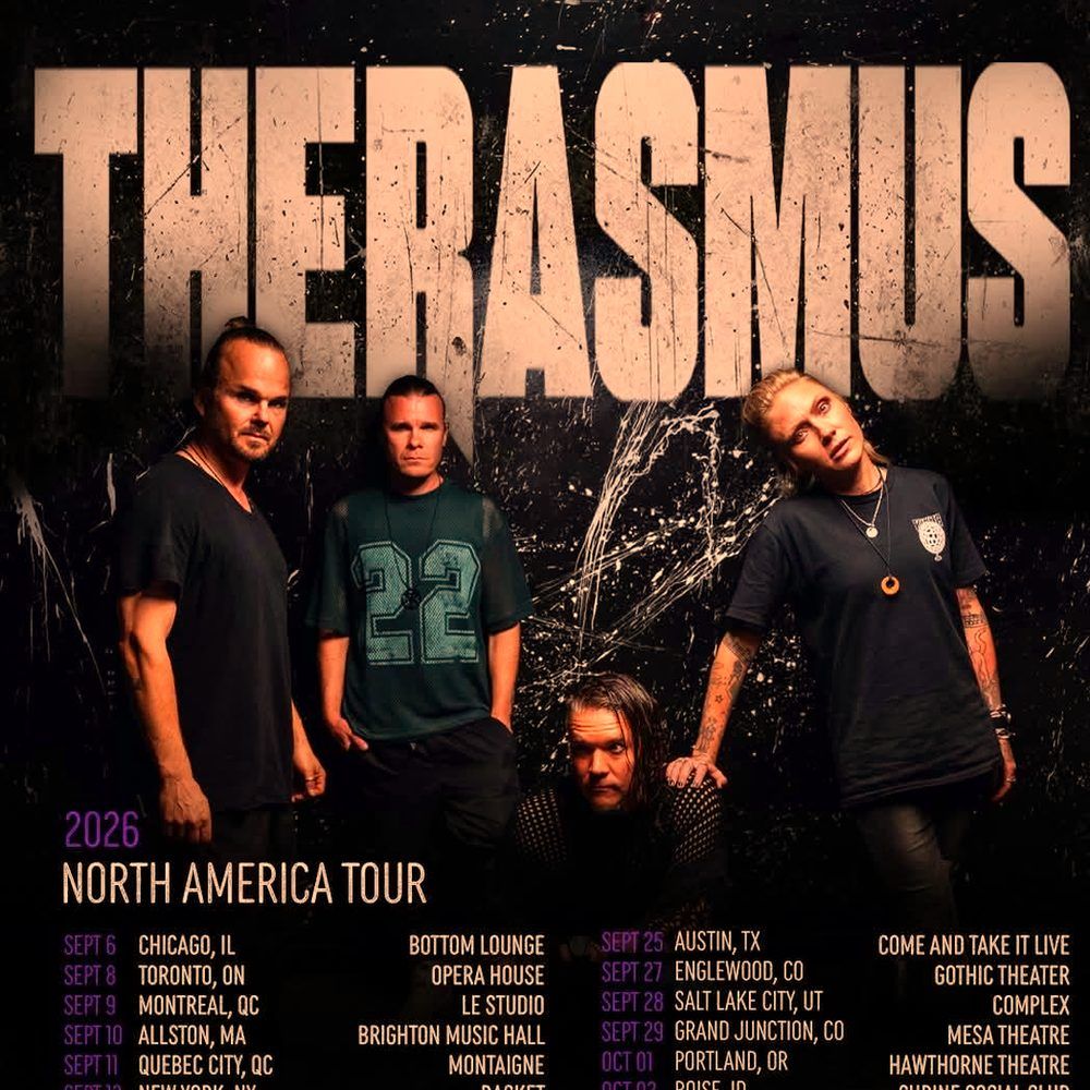 THE RASMUS NORTH AMERICA TOUR 2026 Setlist Playlist