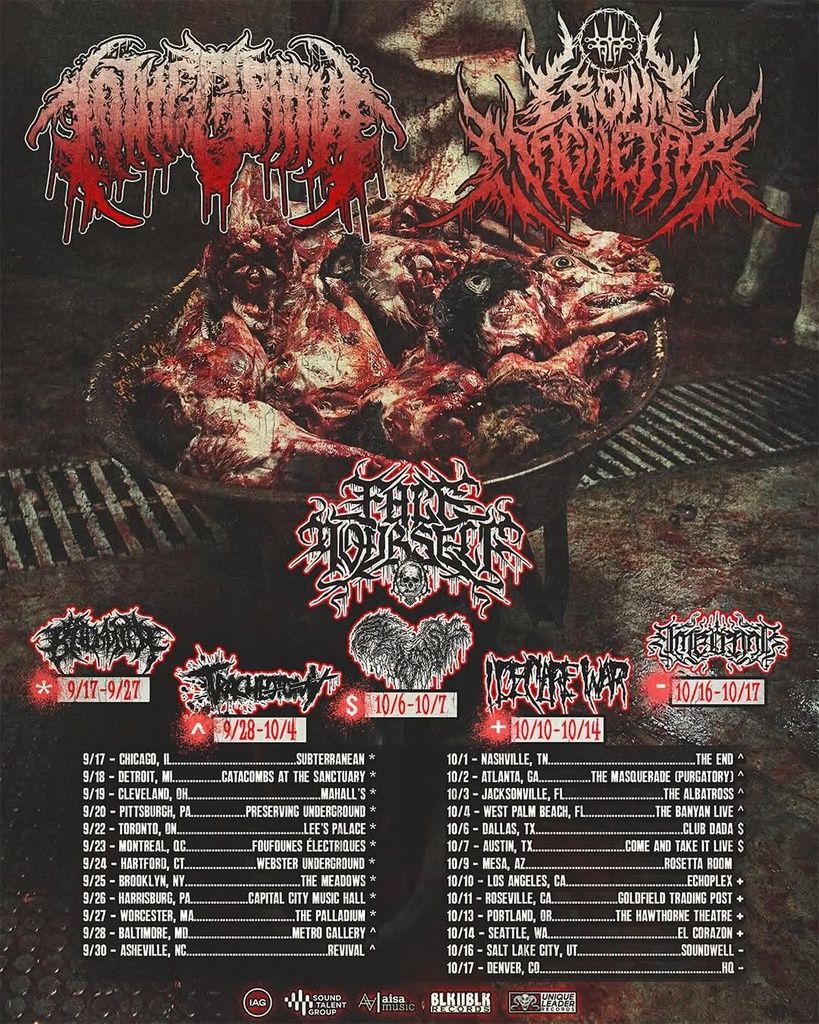 TO THE GRAVE & CROWN MAGNETAR N. America 2026 Setlist Playlist