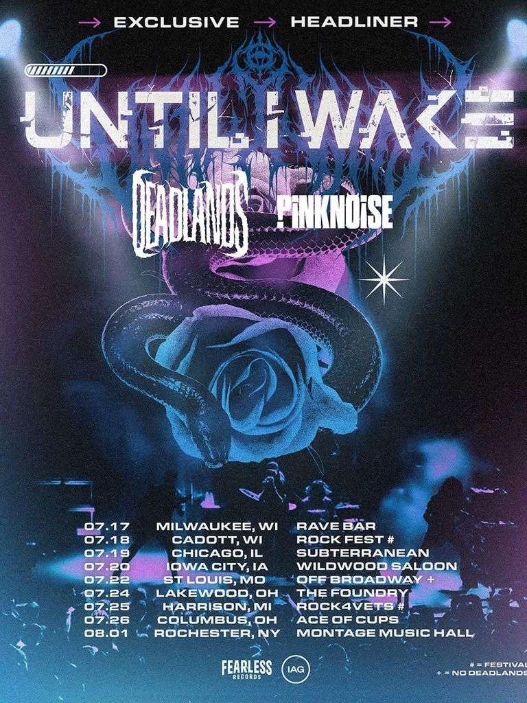 UNTIL I WAKE US 2026 Setlist Playlist