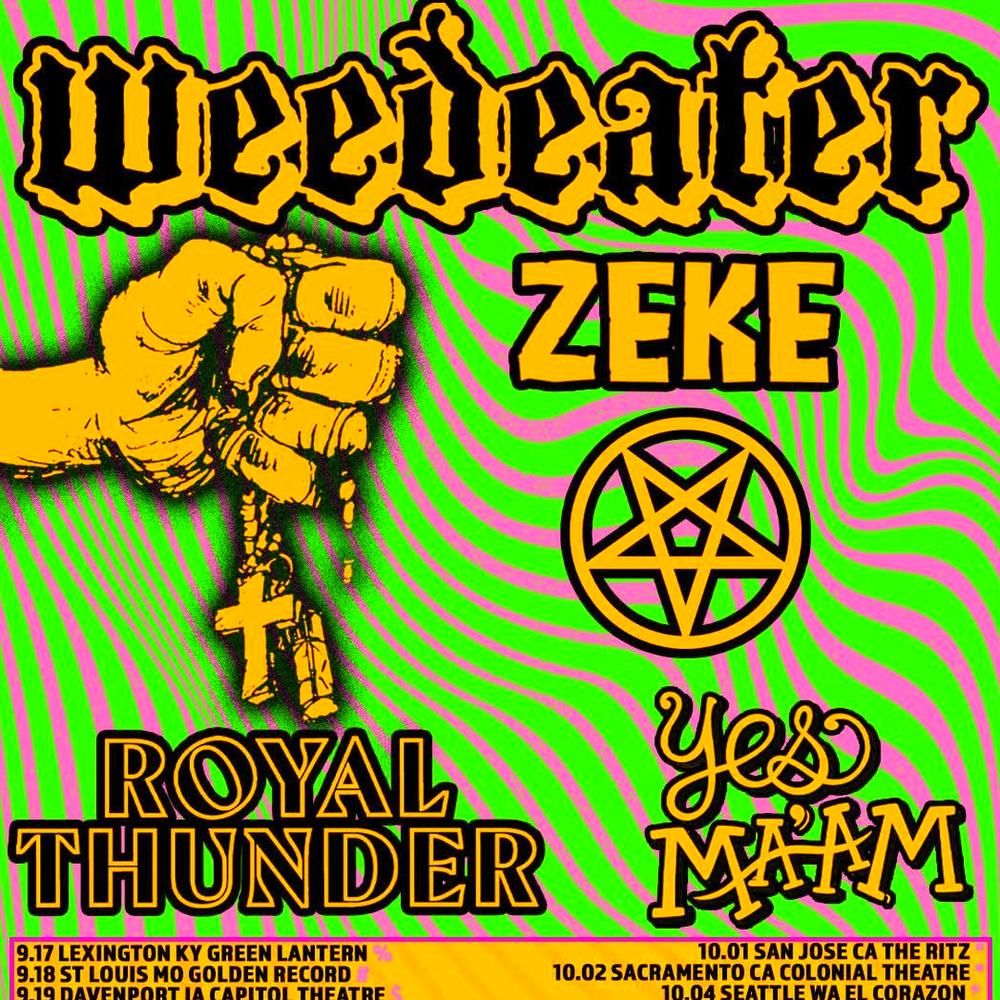 WEEDEATER US 2026 Setlist Playlist
