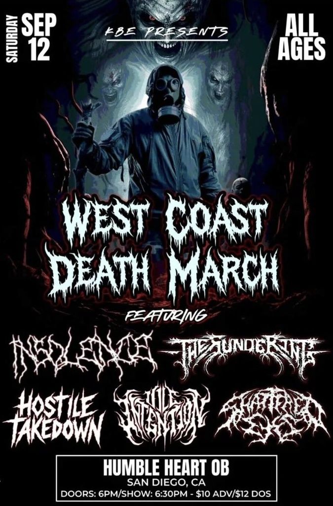 West Coast Death March San Diego 09-12-26 GetReady Playlist